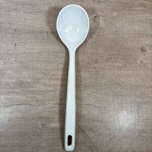 Vintage EKCO White Plastic Soup Ladle Kitchen Utensil